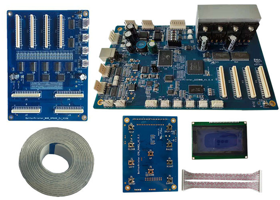 BetterPrinter 2 Head 4 Head XP600 Printhead Printer Board Inkjet Printer System USB2.0 Flatwire Printer Board