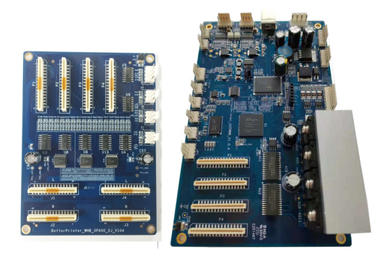BetterPrinter 2 Head 4 Head XP600 Printhead Printer Board Inkjet Printer System USB2.0 Flatwire Printer Board