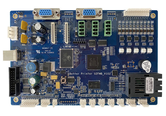 Advertising photo printing Machinery Parts 4 Head TX600 Printhead Board kit For  UV flat panel textile inkjet printer