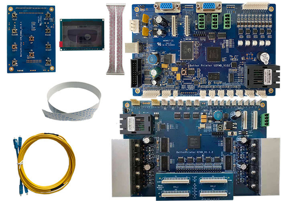 USB2.0 Double Head DX5 Inkjet Board Kit UV DTF Photo Printer Board