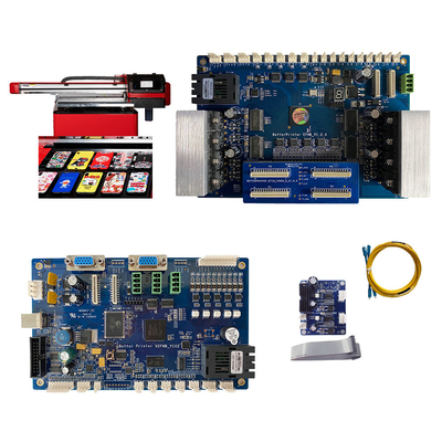 Advertising photo printing Machinery Parts 4 Head TX600 Printhead Board kit For  UV flat panel textile inkjet printer