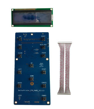 DX7 four head inkjet printer system use for UV Flatbed Printer